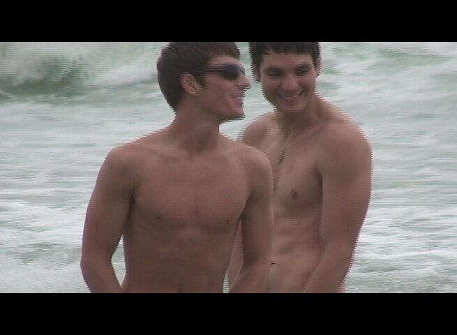 fun on the beach Harlow & Brent Corrigan